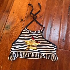 4th of July Halter swim top